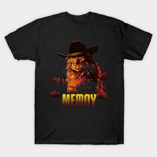 Cat Cowboy Chronicles Feline Frontier T-Shirt